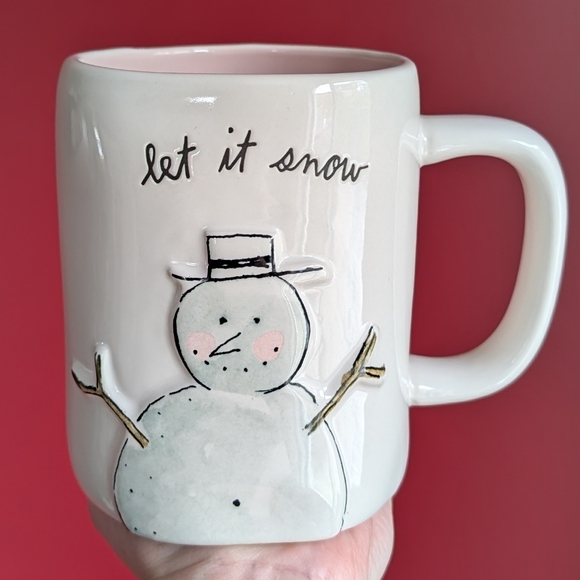 Rae Dunn Other - ❌SOLD❌Rae Dunn LET IT SNOW ☃️Snowman Mug